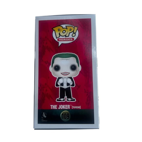 The Joker [Tuxedo} from Suicide Squad #109 Funko POP Released in 2016 - Picture 3 of 6
